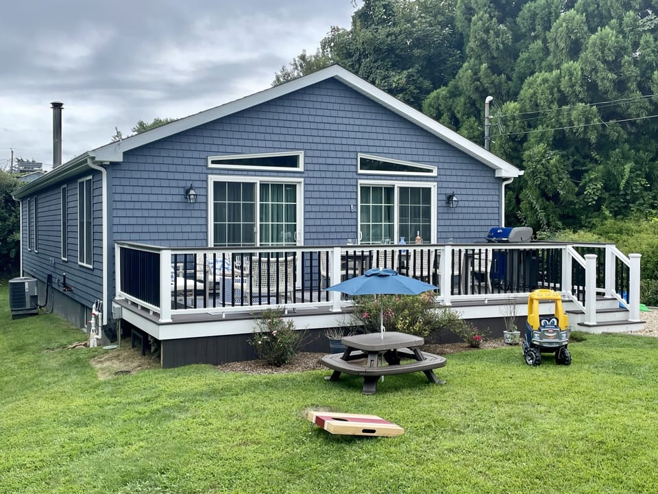 Outdoor kids table and car