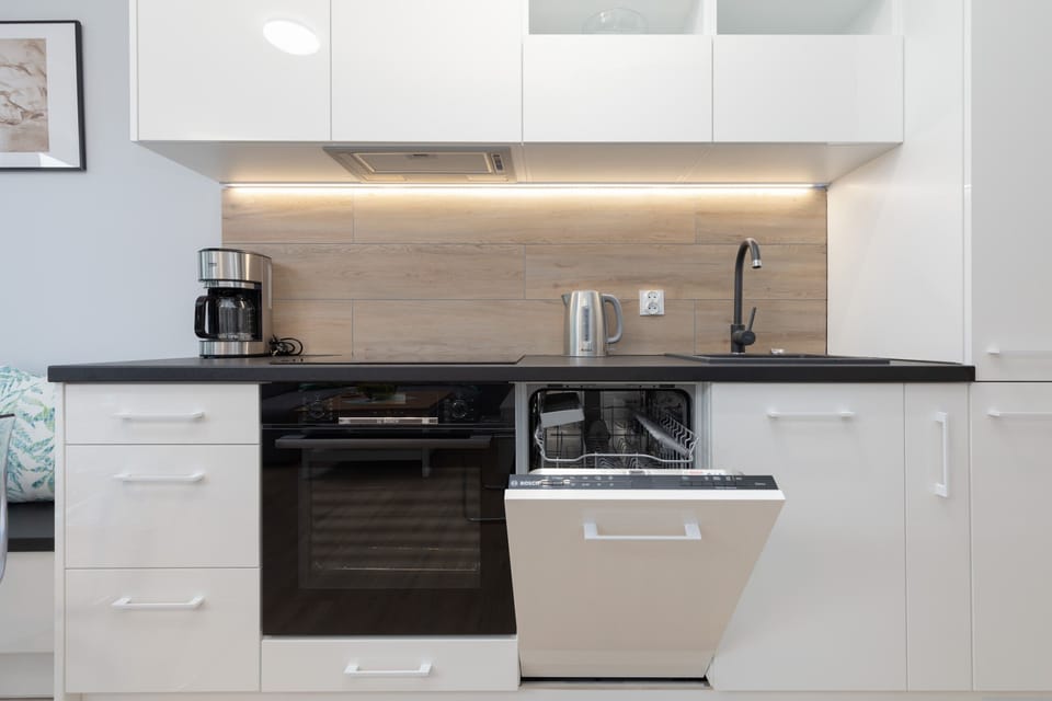 The dishwasher that ensures easy cleanup after meals.