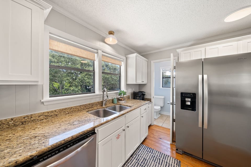 Coffee brewing, breakfast coming together, and no one feeling rushed