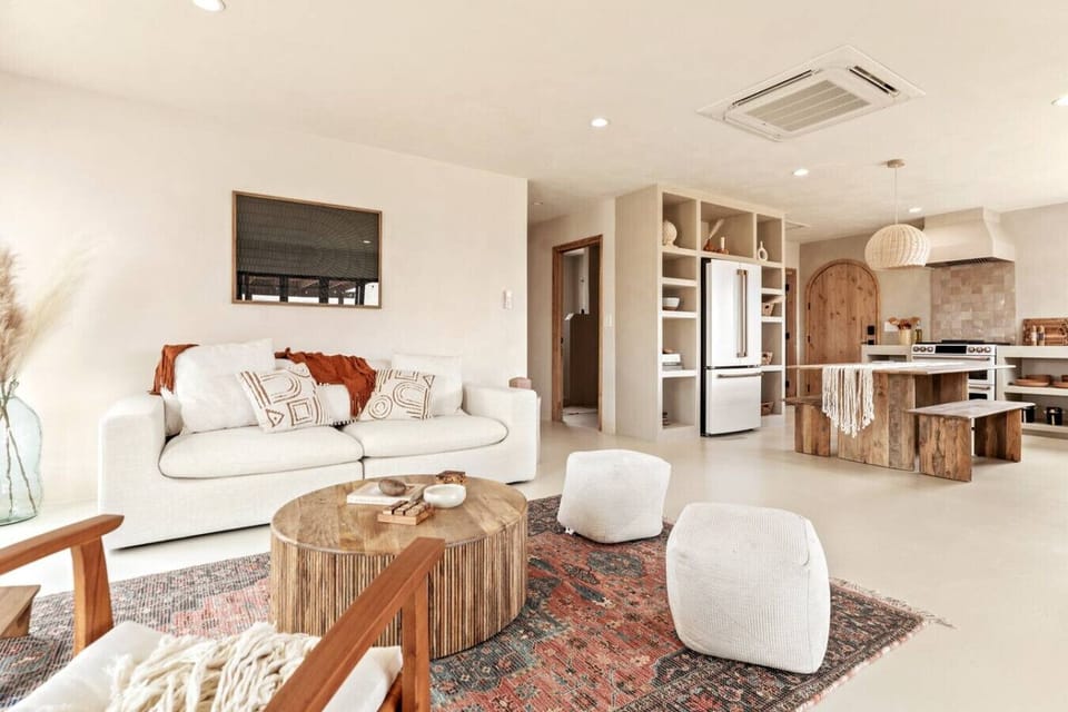 Living room Area full of natural light.