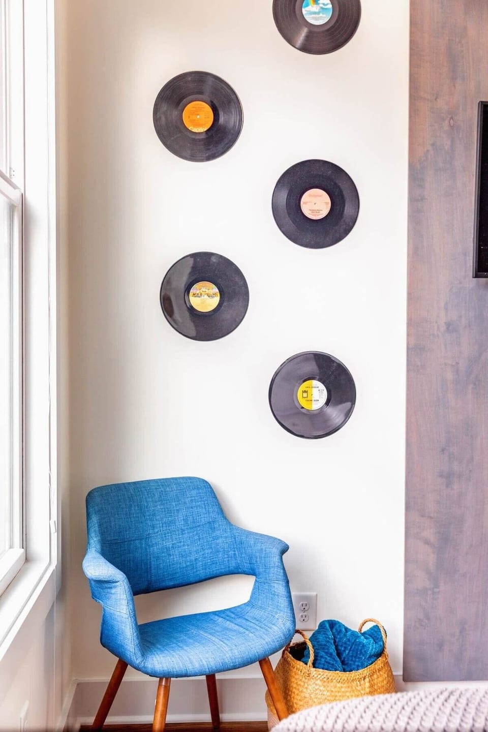 There are touches of music city throughout the home. 