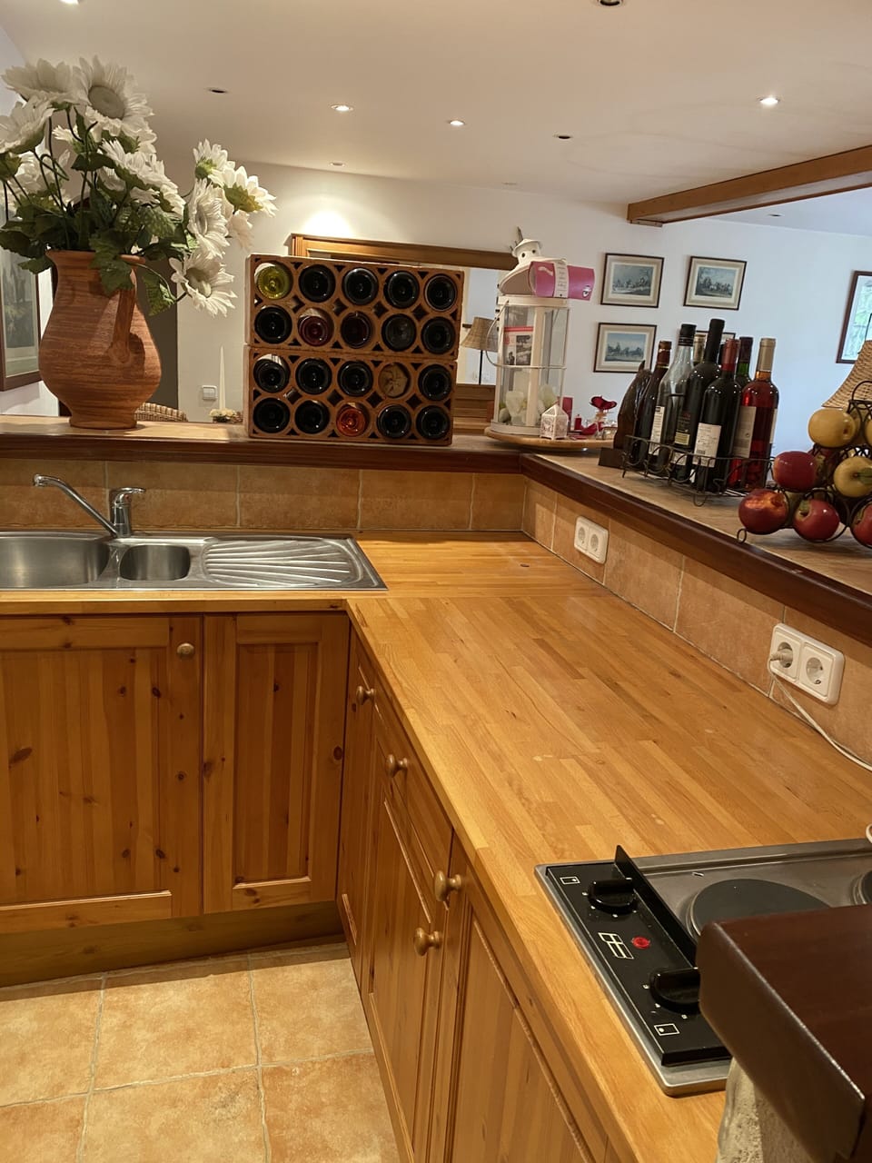 Kitchenette on ground level