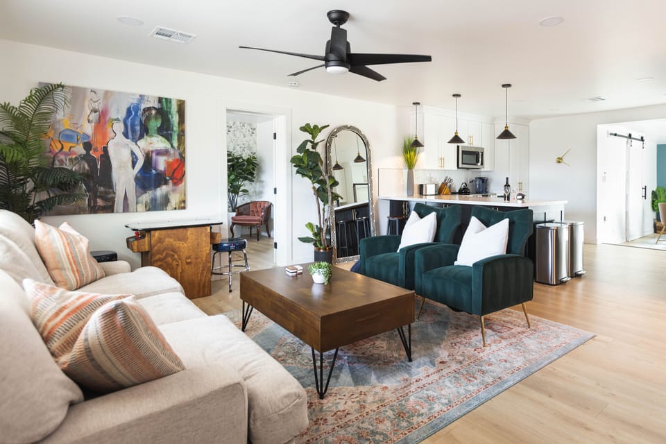 Play cards, board games or enjoy a glass of wine in beautiful Living Room