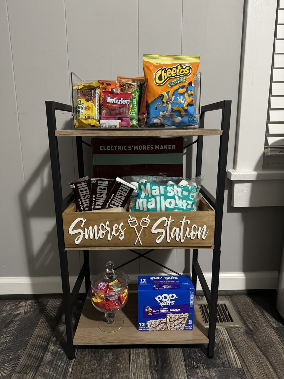 Snack & S’mores Station