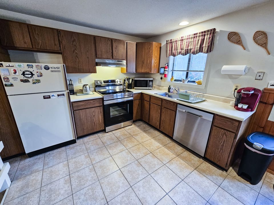 Brand new stainless steel oven and dishwasher