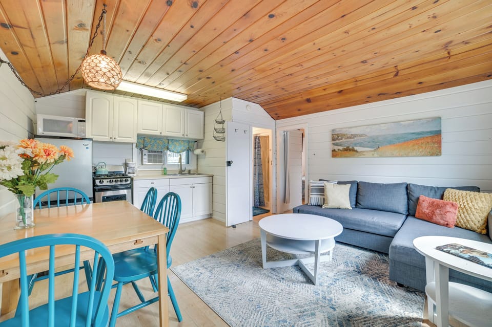 Living Area | Main Level | Sleeper Sofa | Free WiFi