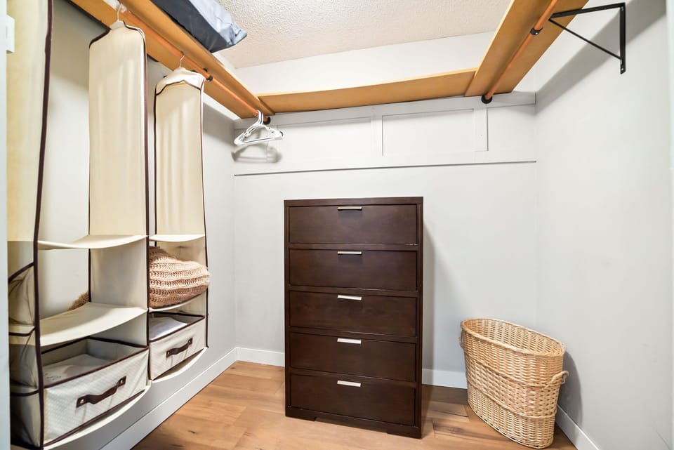 Large walk-in closet