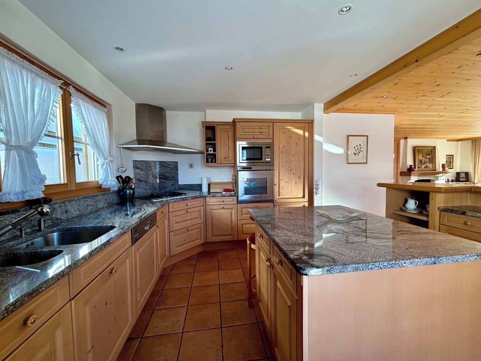 over view of the kitchen 