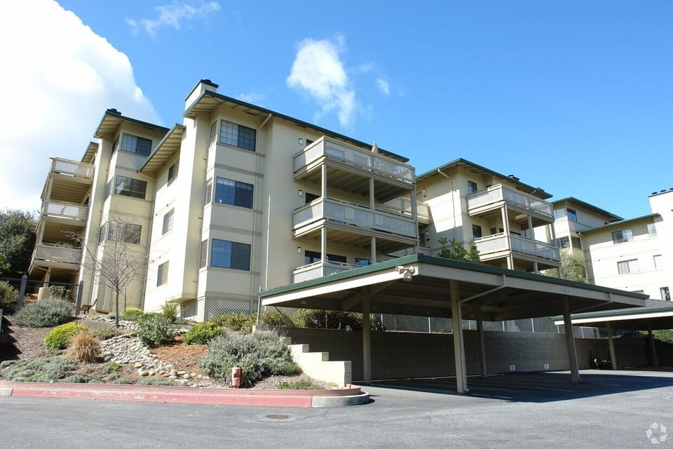 View of the exterior of the complex