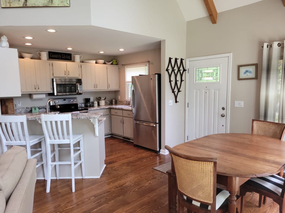 Kitchen and dinning area