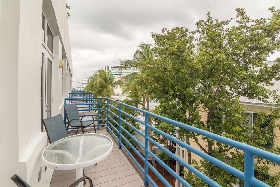 Balcony off Living Room & Guest Bedroom