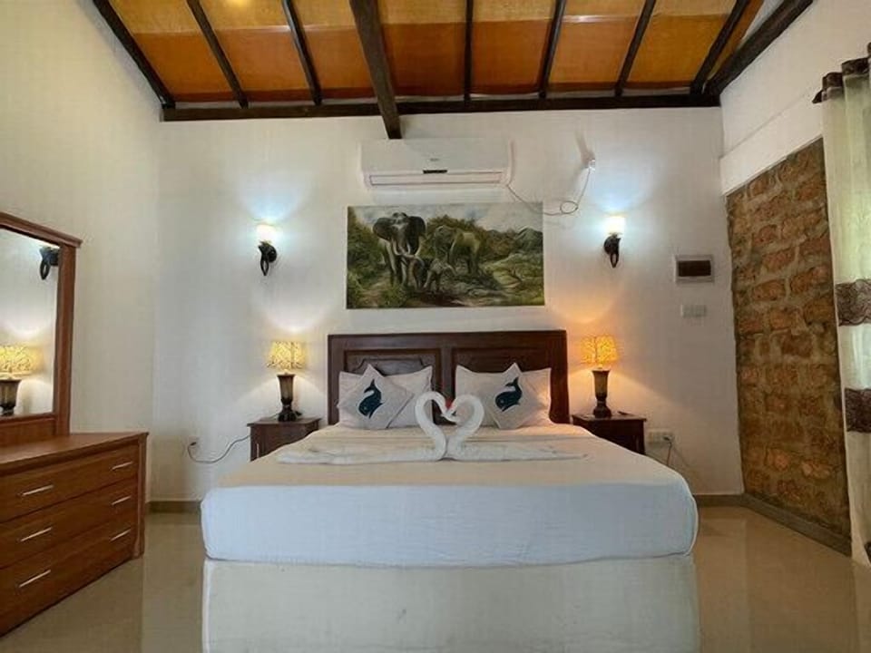 Triple room in the villa 