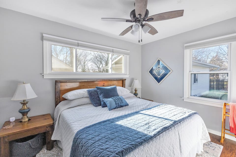 The Quilt room - king bedroom