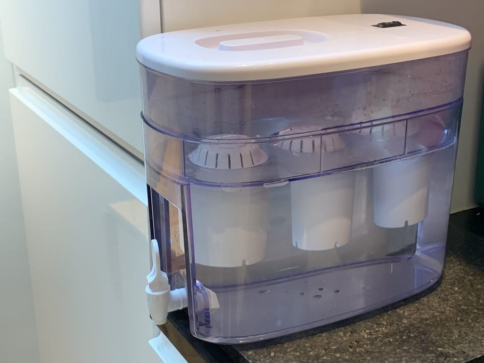 Filtered water 