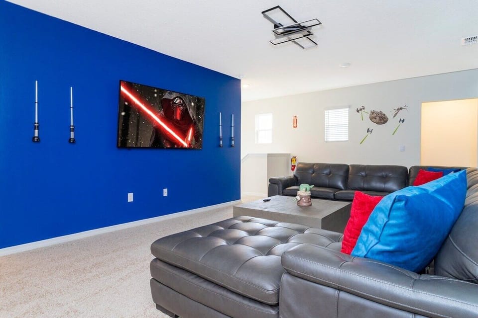 Unwind and Reconnect: Create lasting memories with family and friends in our relaxing TV room and games chill area.