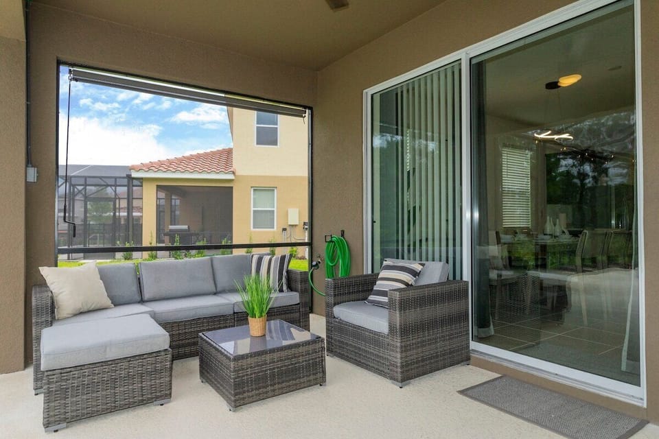 icture our beautiful and spacious terrace, complete with a cozy table for four where you can enjoy breathtaking sunrise views. This vibrant outdoor dining area is the perfect spot for savoring your morning coffee or sharing a delicious breakfast with your family. 