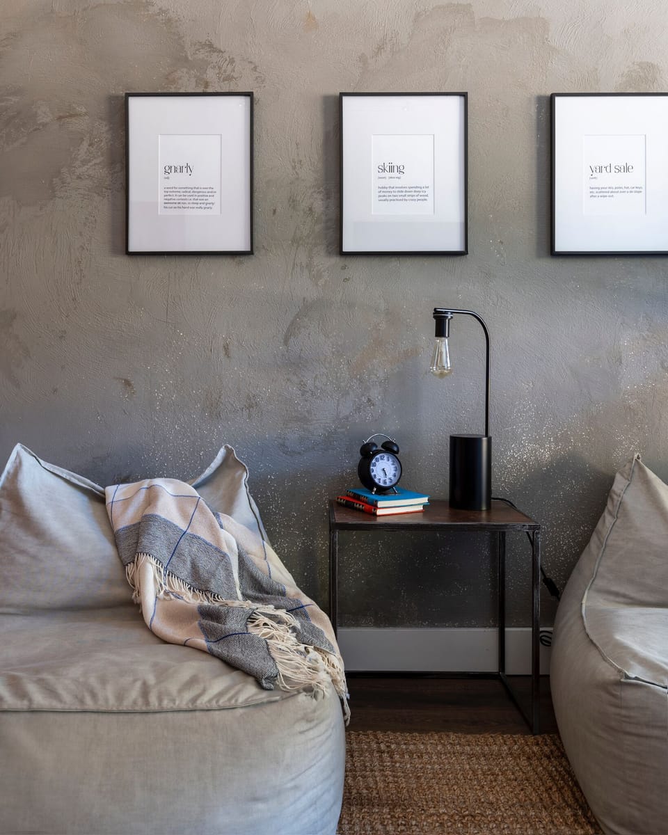 Bean bags make for fun movie nights