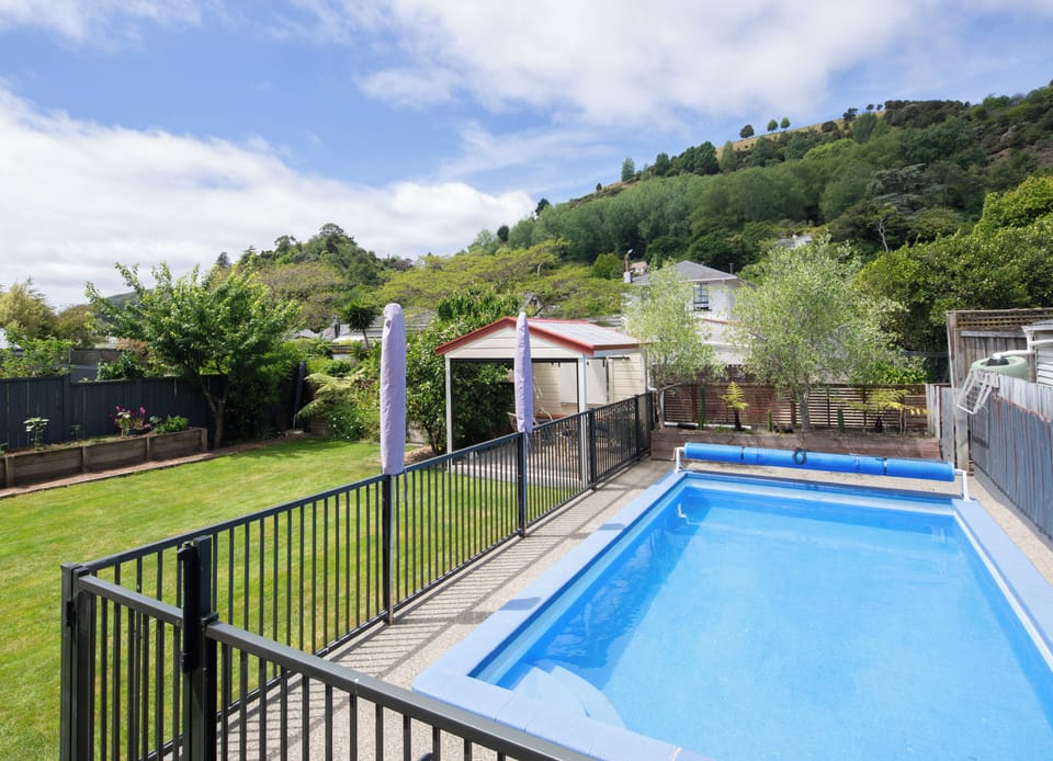 Pool and garden