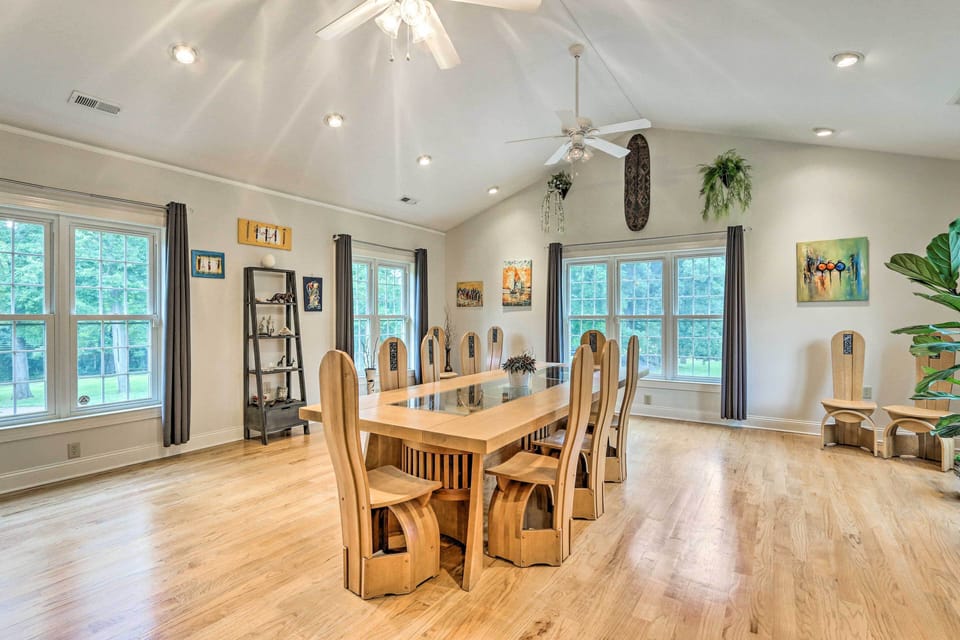 Dining Room | 1st Floor | Stairs Required