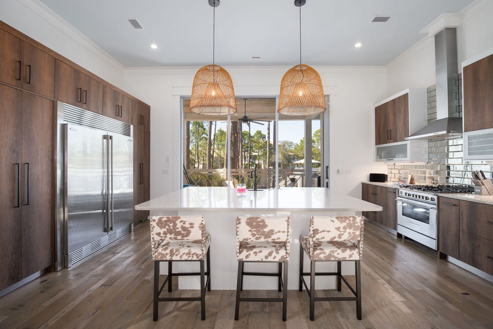 A chef's dream kitchen.