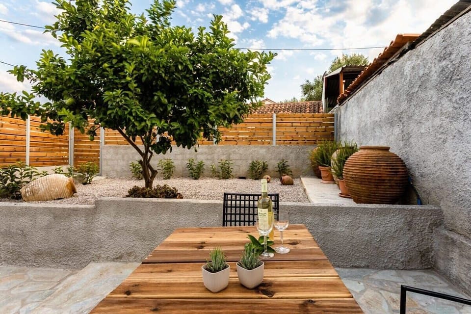 Enjoy a drink on the patio