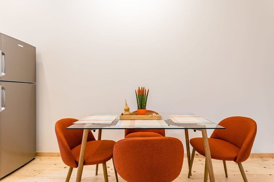 Stylish dining area