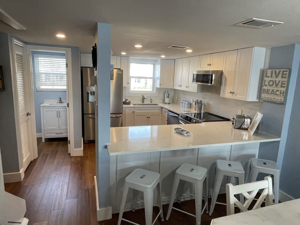 2nd floor kitchen and powder bath