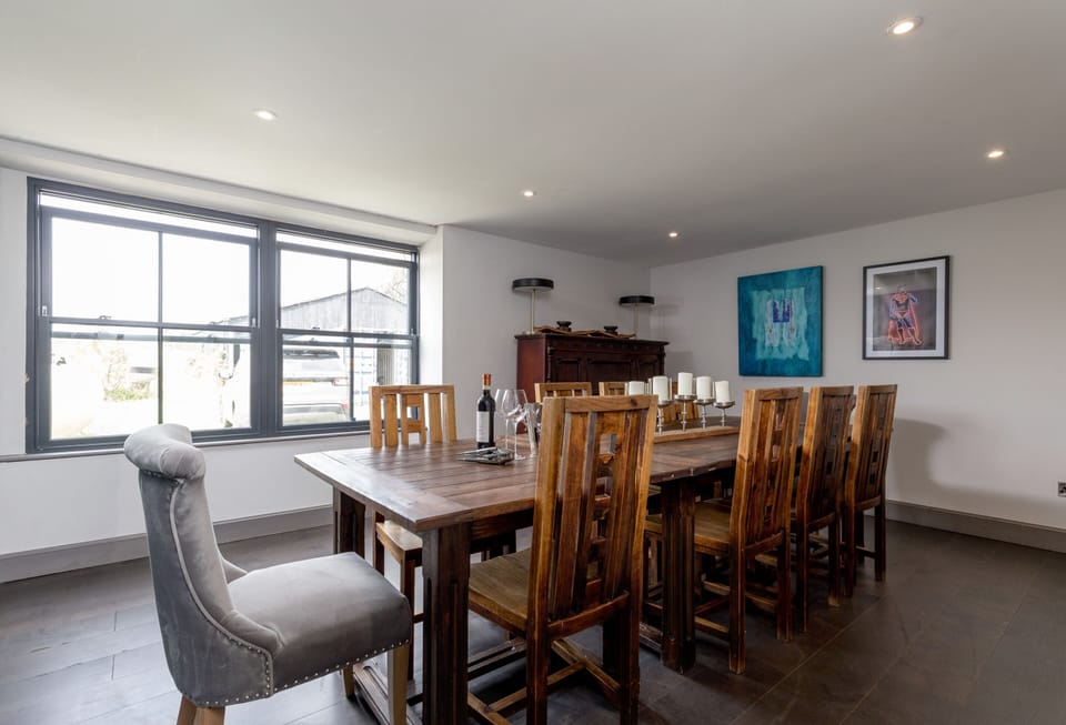 Large dining area