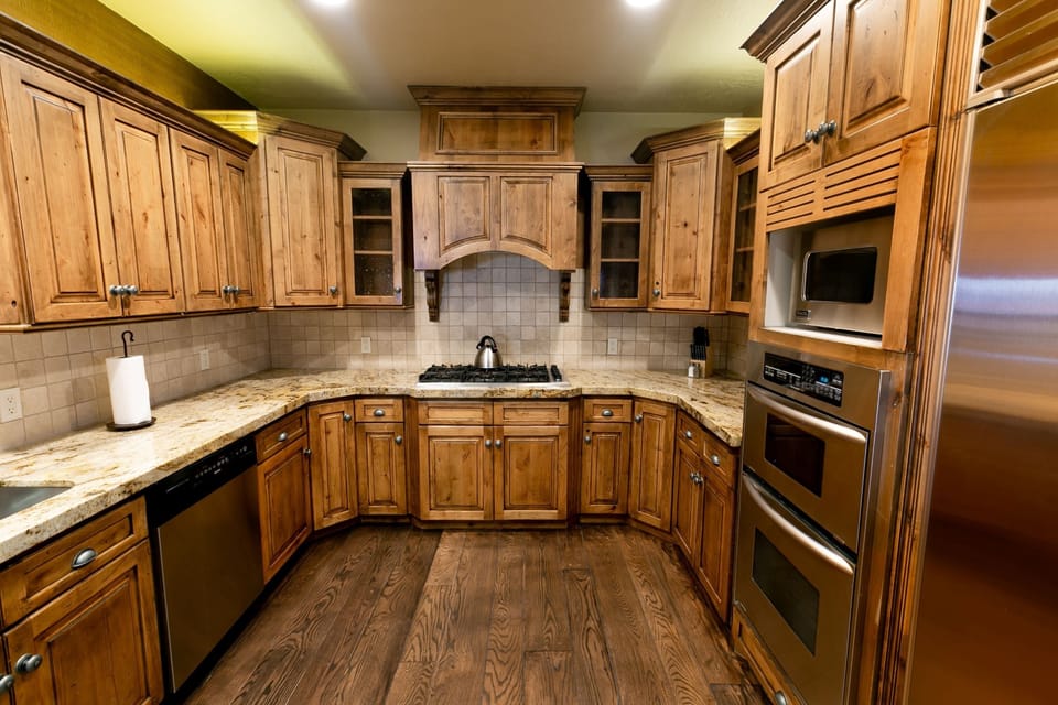 Furniture, Room, Indoors, Flooring, Kitchen