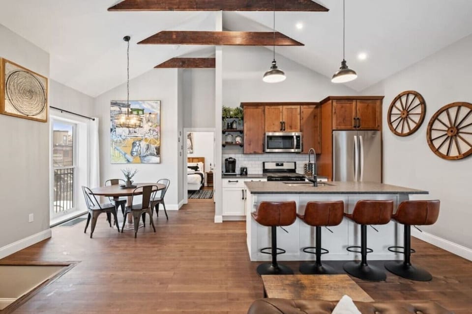 Spacious and stylish open plan living