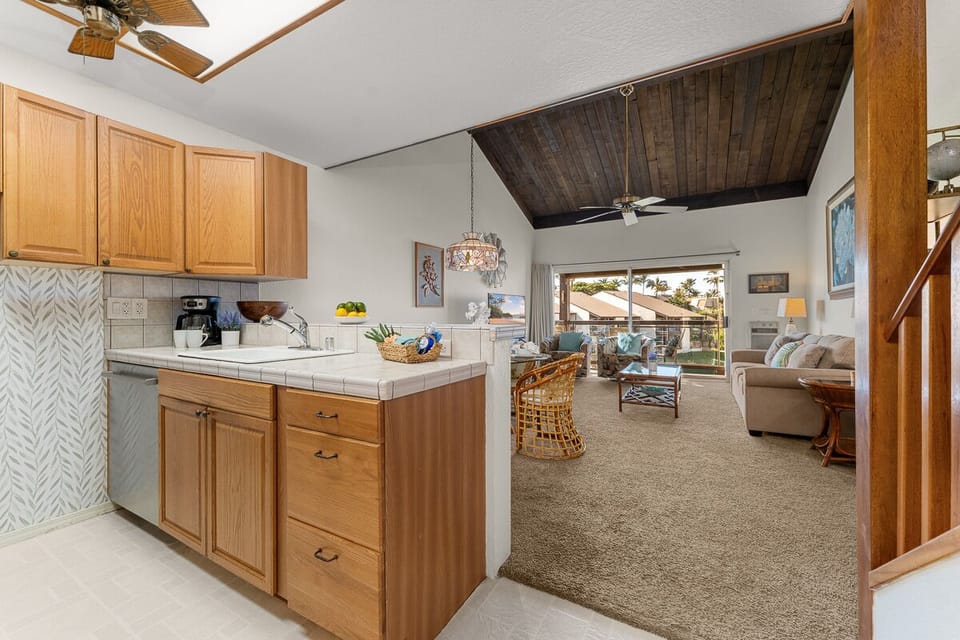 Wooden design counter spaces