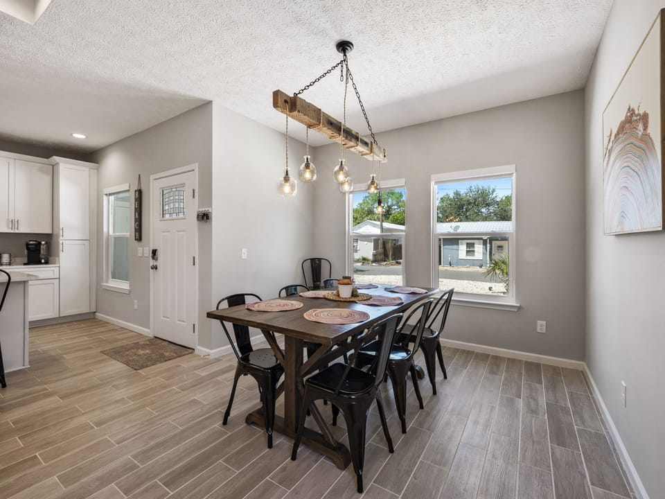Dining room- front door