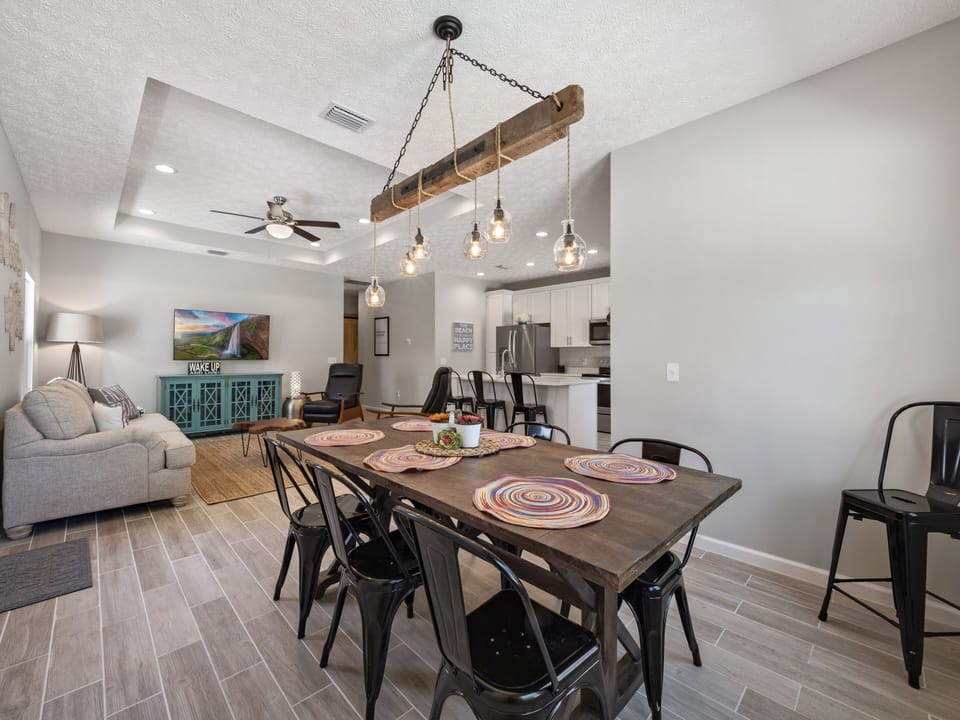 Dining room- open concept