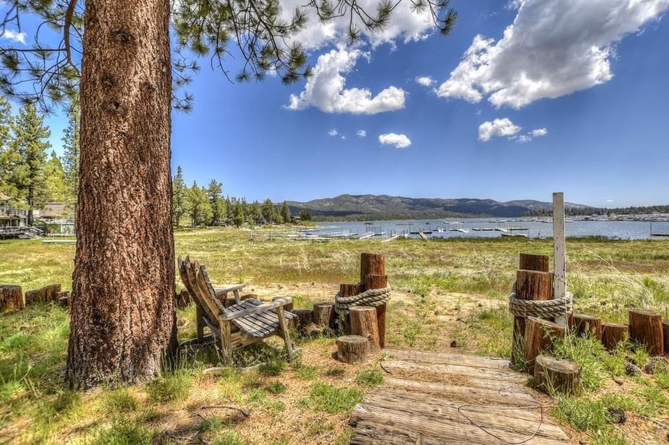 Lakefront View from Property