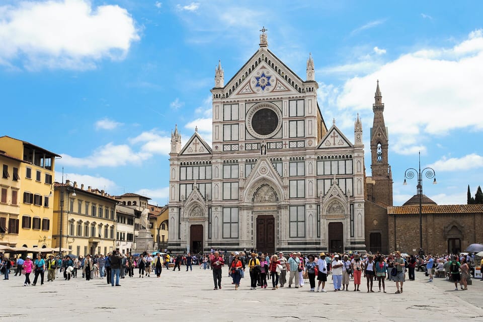Santa Croce Basilica is a treasure trove of art.