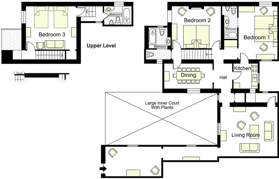 S Croce Donatello floorplan