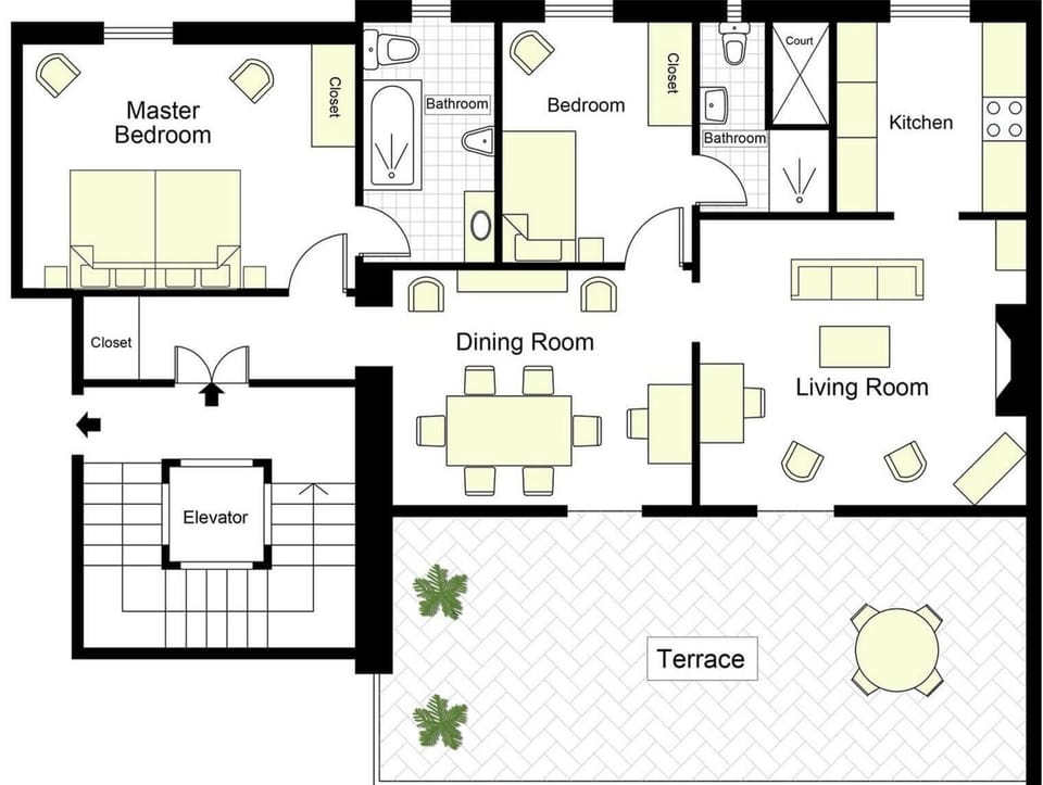 S Croce Mimi floorplan