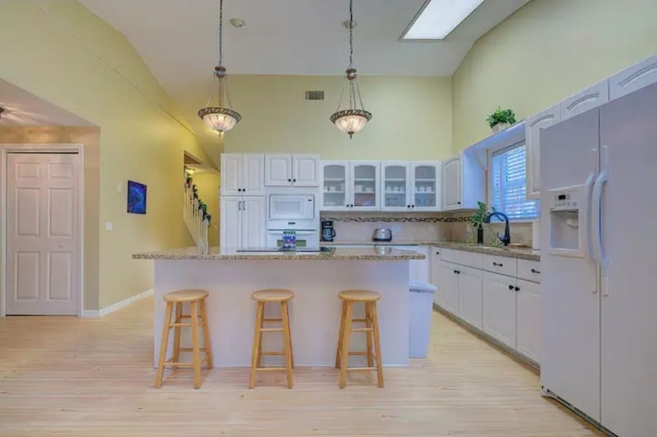 open island kitchen