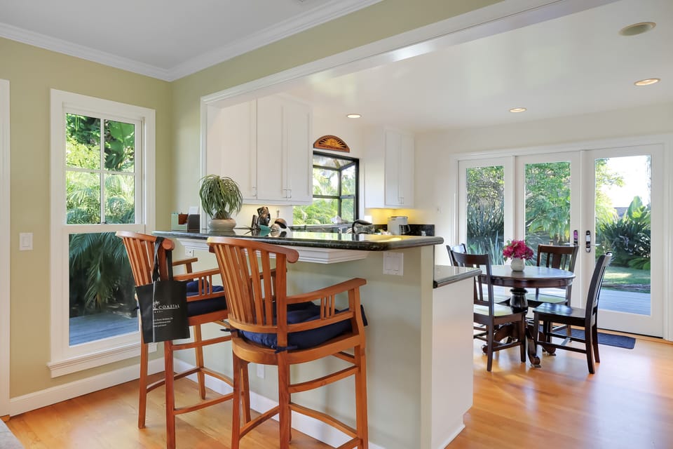 Kitchen is fully equipped with everything you need to cook any meal!