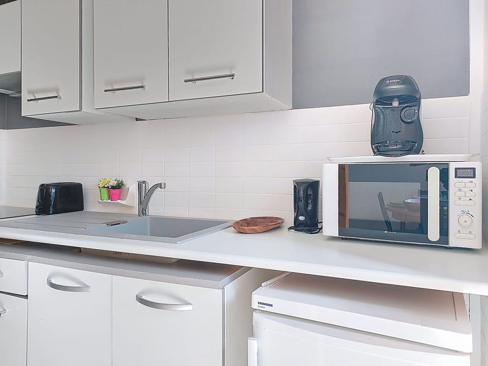 Kitchen, Kitchen Appliance, Countertop, Cabinetry, Major Appliance, Kitchen Sink, Home Appliance, Interior Design, Furniture, Tap