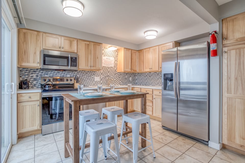 Dining Area with Kitchen View