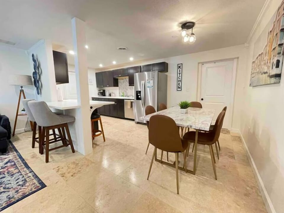 Dining room area