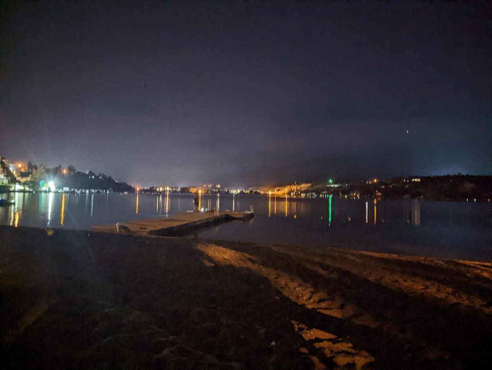 BEACH AT NIGHT