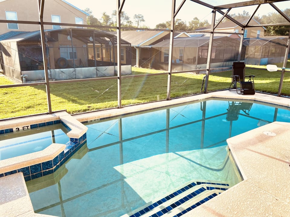 Enclosed pool
