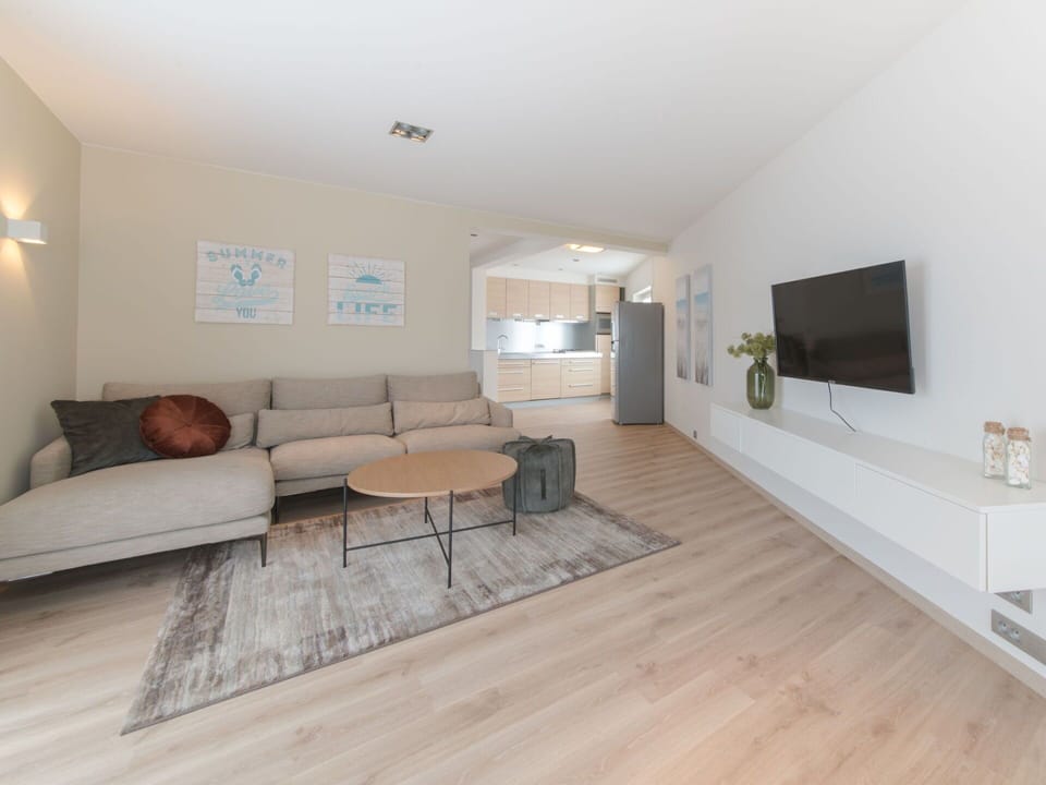 Couch, Furniture, Building, Comfort, Wood, Television, Hall, House, Interior Design