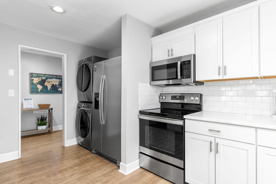 Kitchen with Laundry
