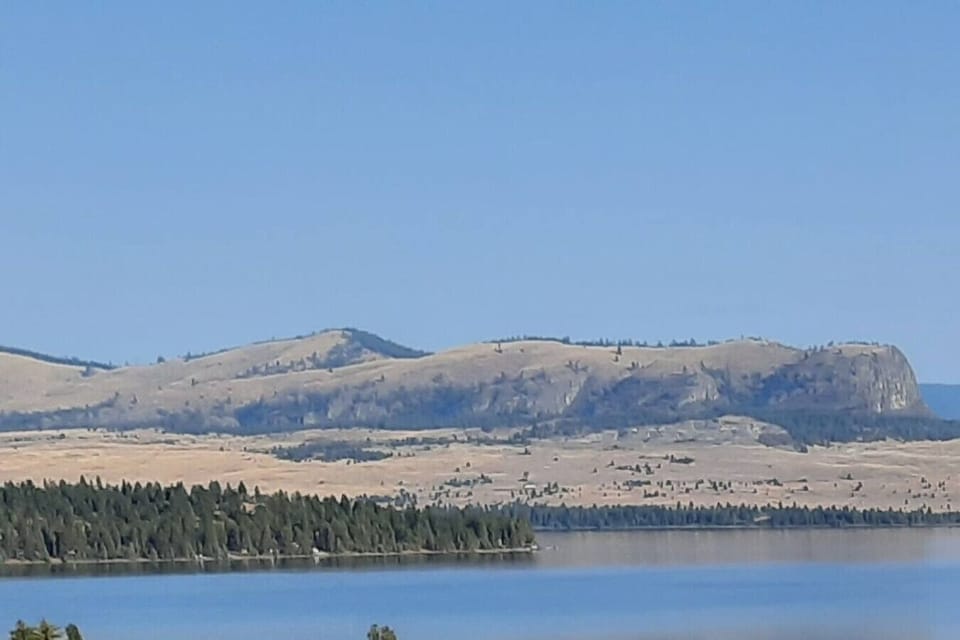 Chief Cliff - a spectacular view from the yard