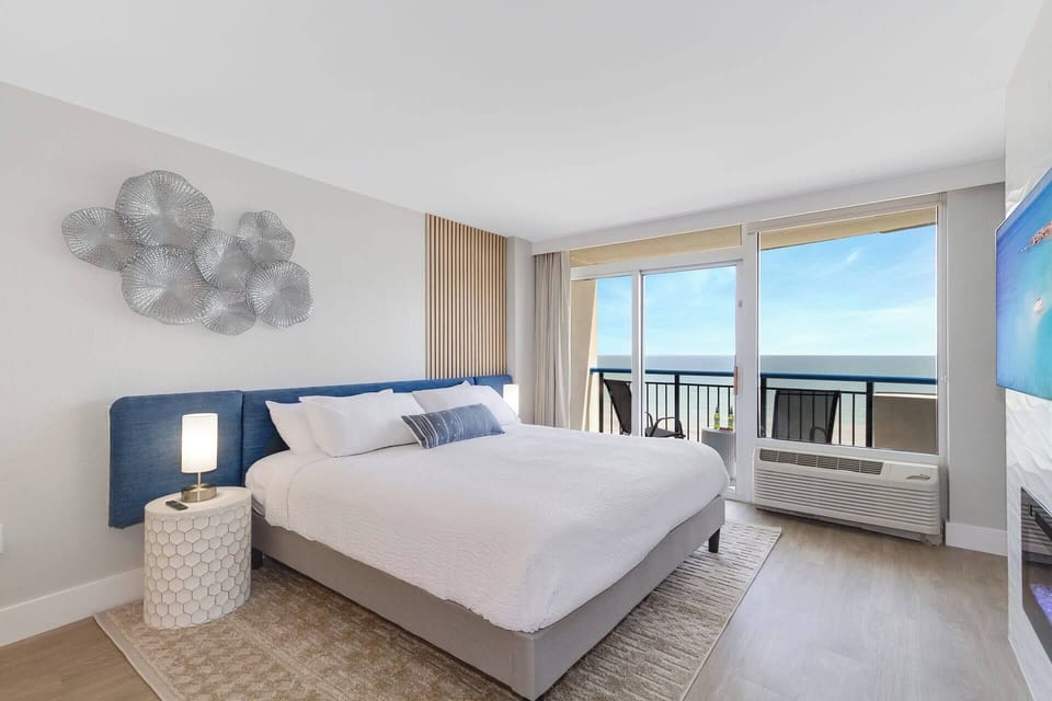 Wake up to the stunning oceanfront view from your bedroom