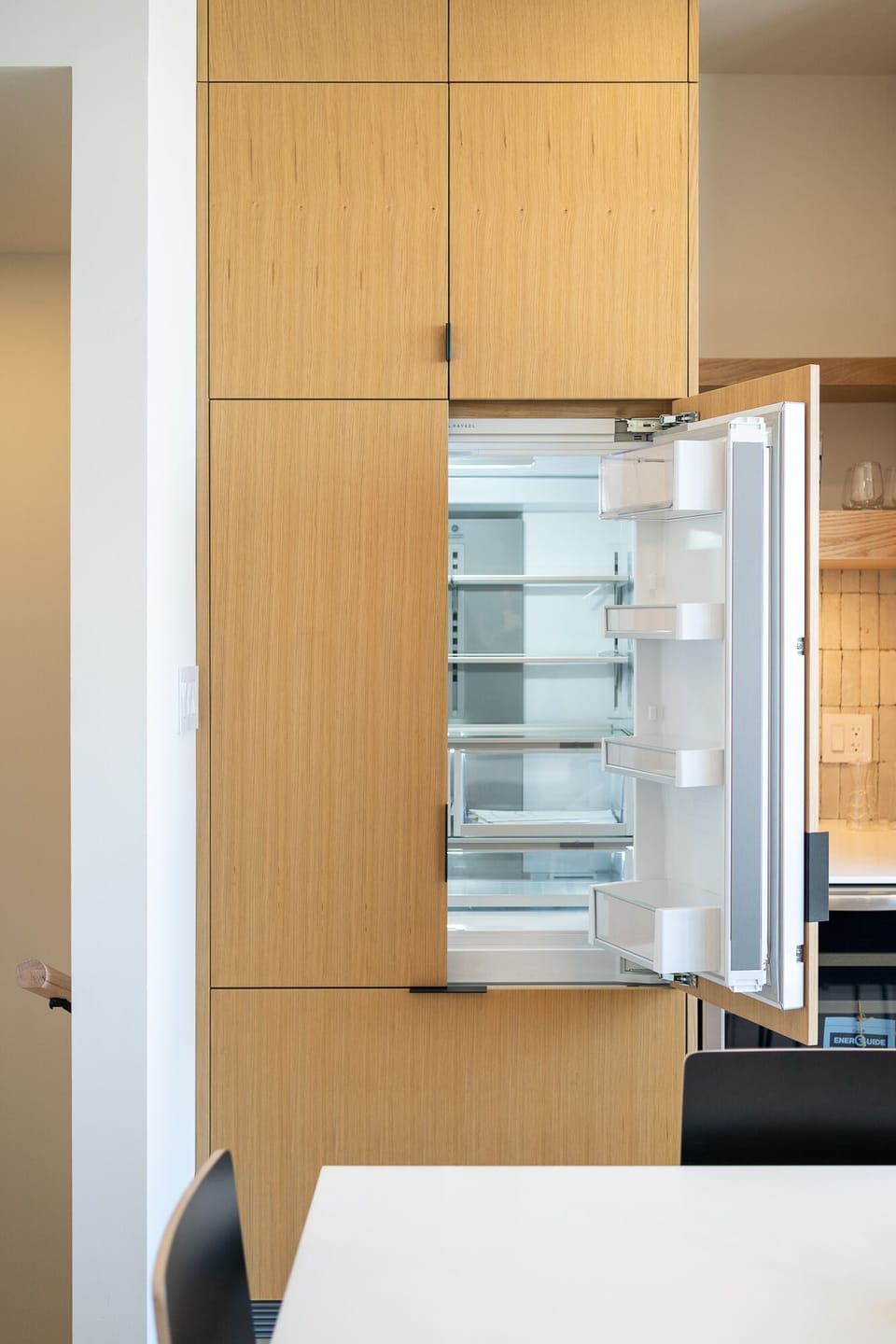 Inset fridge