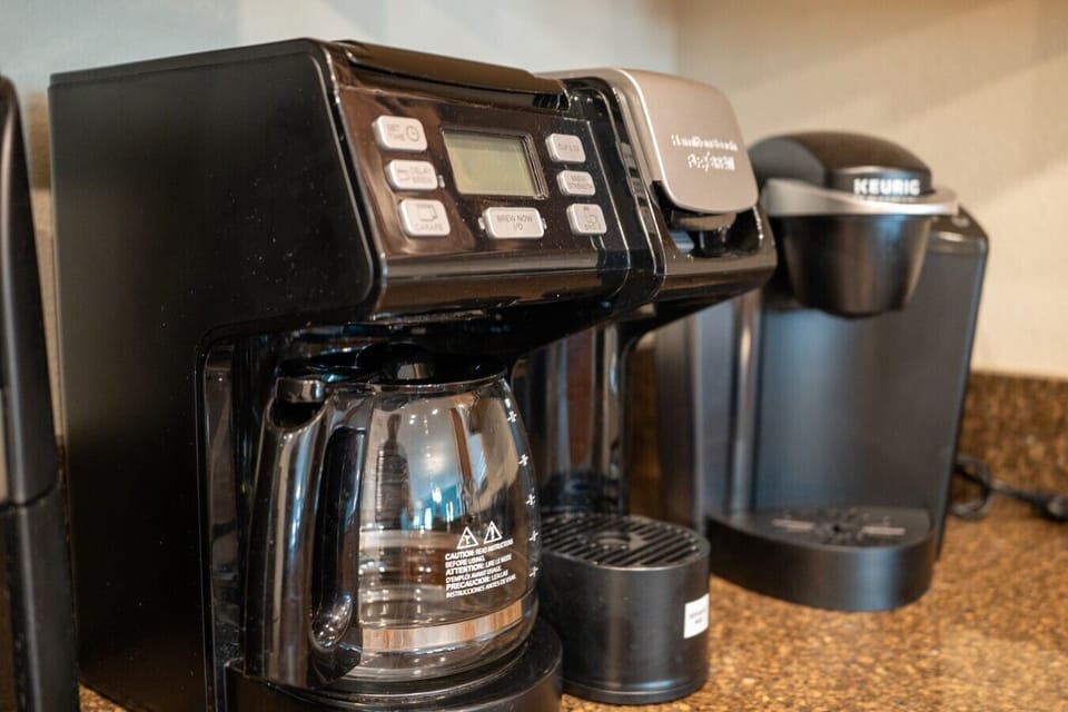 Coffee station ready for mornings